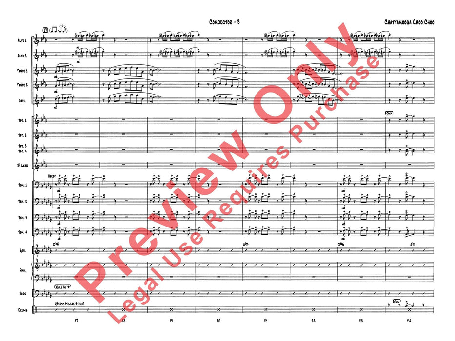 Chattanooga Choo Choo 總譜 | 小雅音樂 Hsiaoya Music