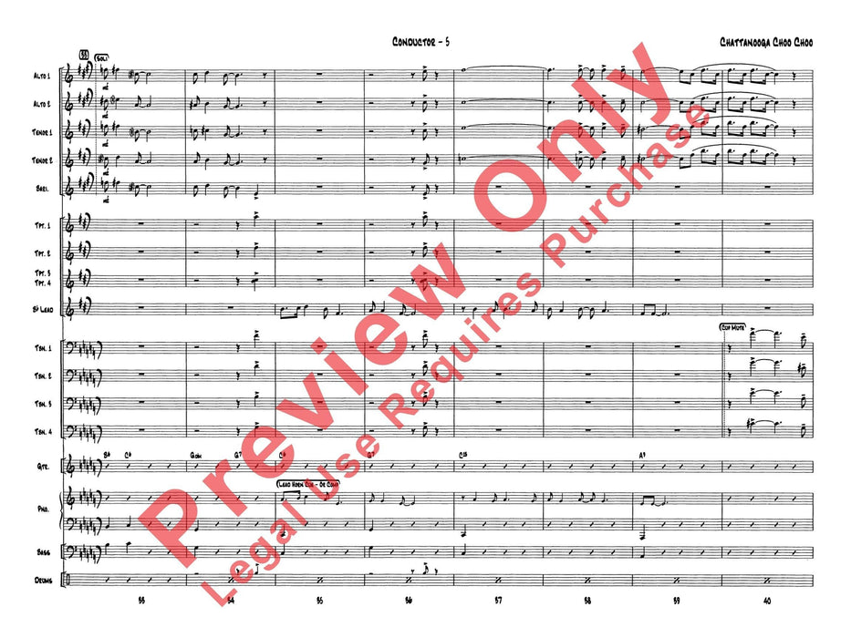 Chattanooga Choo Choo 總譜 | 小雅音樂 Hsiaoya Music