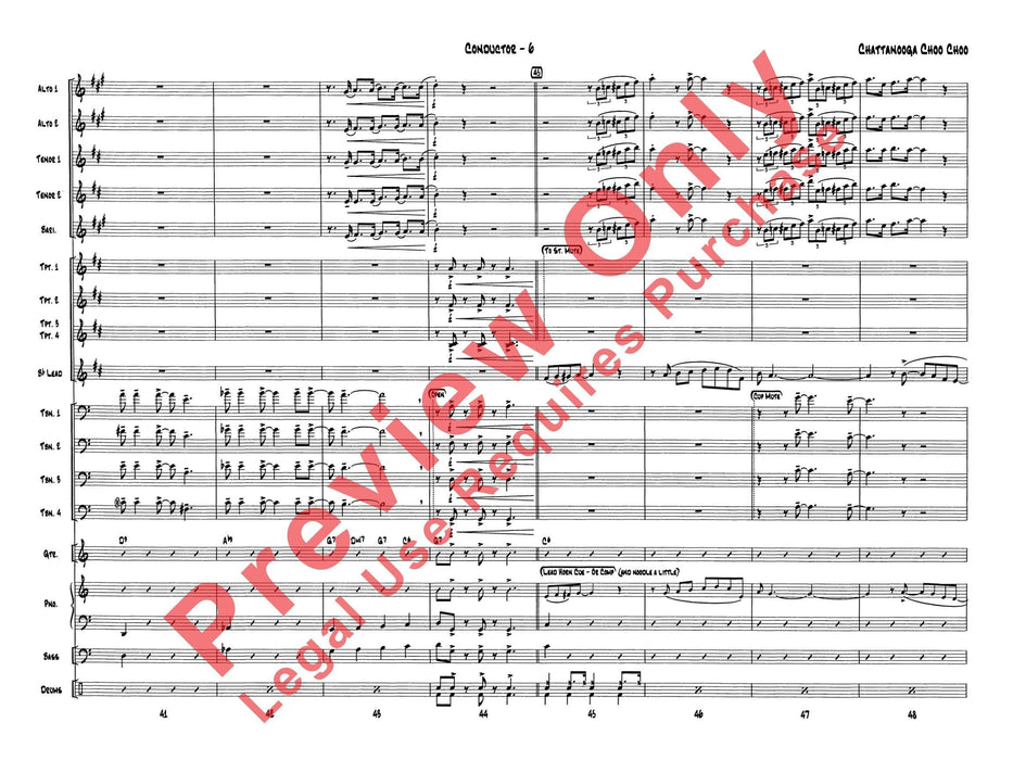 Chattanooga Choo Choo 總譜 | 小雅音樂 Hsiaoya Music