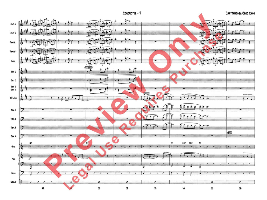 Chattanooga Choo Choo 總譜 | 小雅音樂 Hsiaoya Music