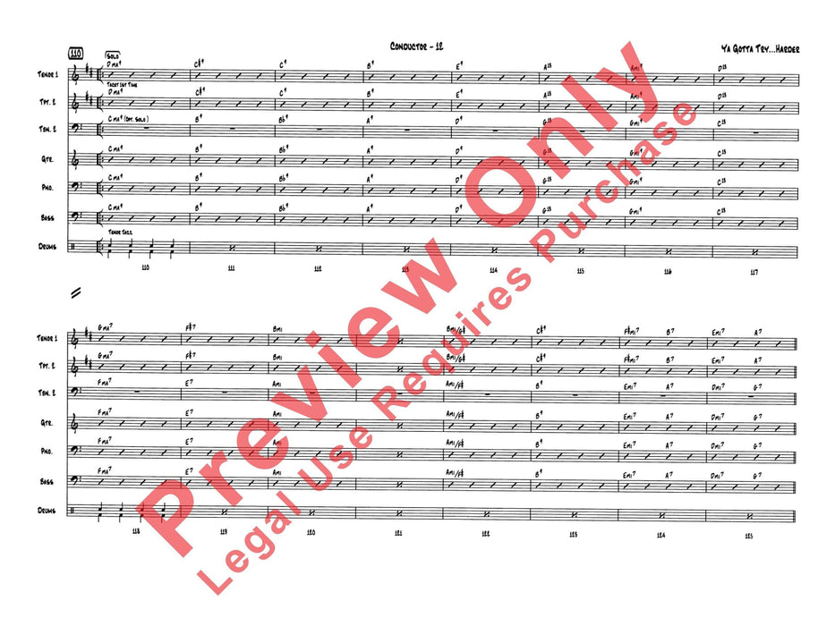 Ya Gotta Try . . . Harder 總譜 | 小雅音樂 Hsiaoya Music