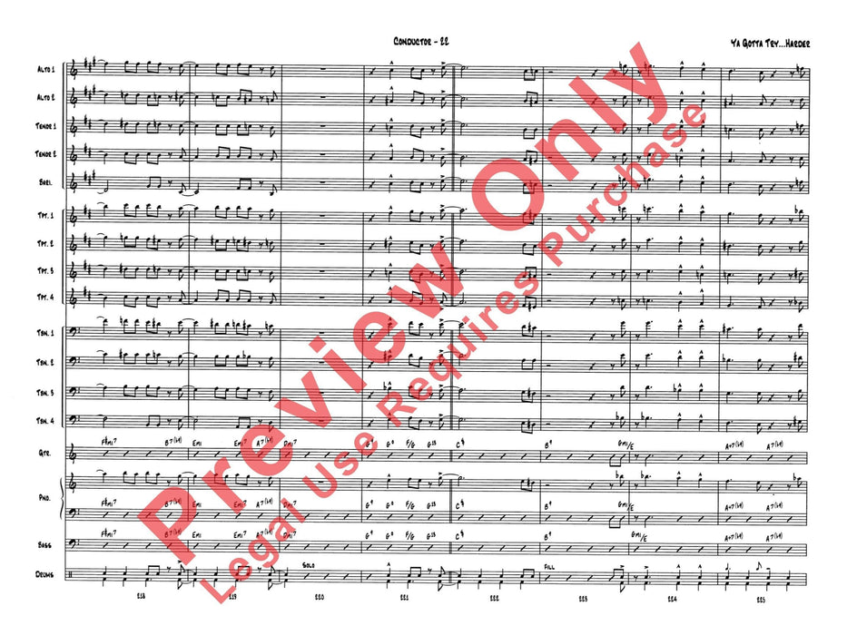 Ya Gotta Try . . . Harder 總譜 | 小雅音樂 Hsiaoya Music