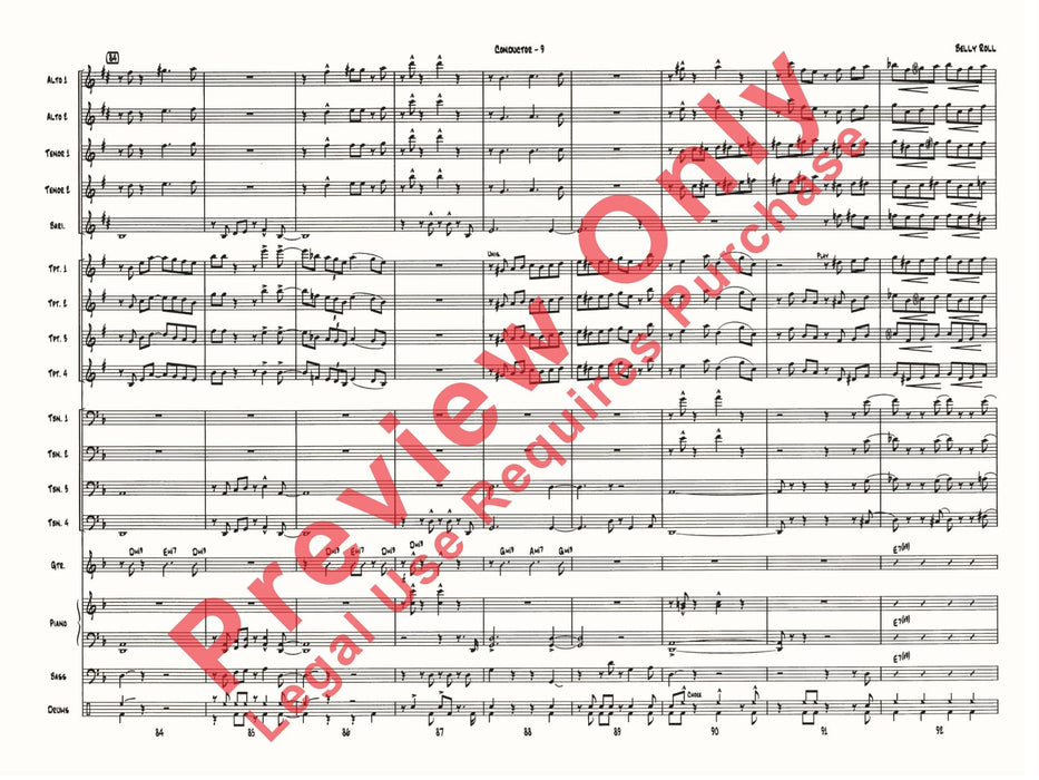 Belly Roll (The Boy in the Tree) 總譜 | 小雅音樂 Hsiaoya Music