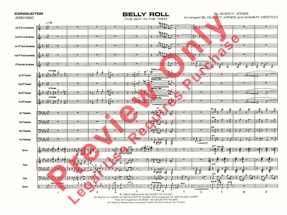 Belly Roll (The Boy in the Tree) 總譜 | 小雅音樂 Hsiaoya Music