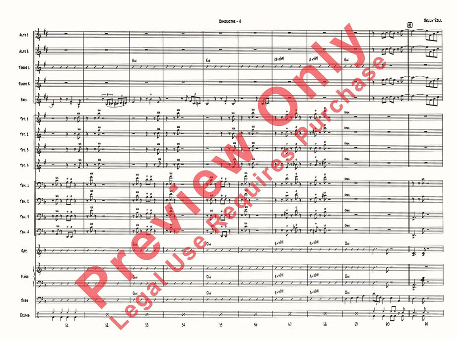 Belly Roll (The Boy in the Tree) 總譜 | 小雅音樂 Hsiaoya Music