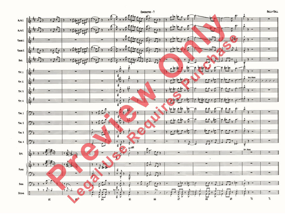 Belly Roll (The Boy in the Tree) 總譜 | 小雅音樂 Hsiaoya Music