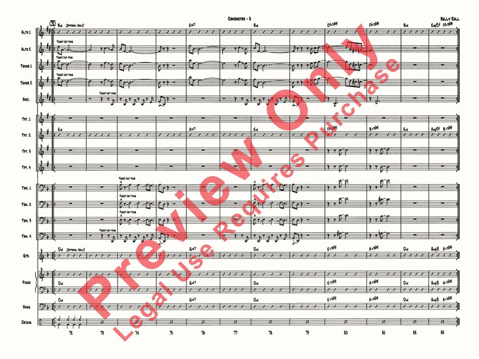 Belly Roll (The Boy in the Tree) 總譜 | 小雅音樂 Hsiaoya Music