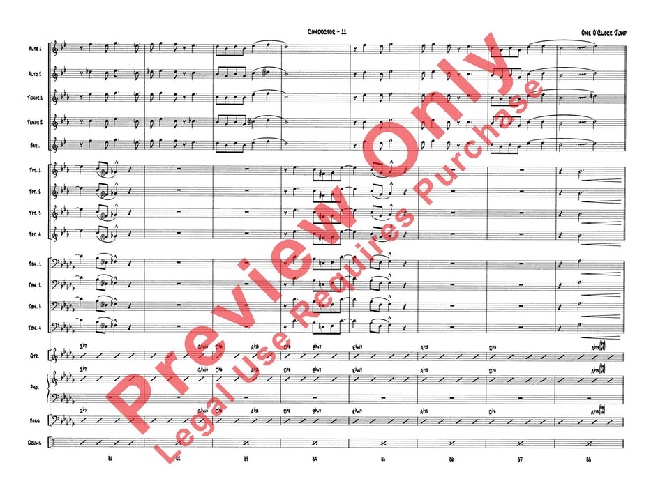 One O'Clock Jump | 小雅音樂 Hsiaoya Music