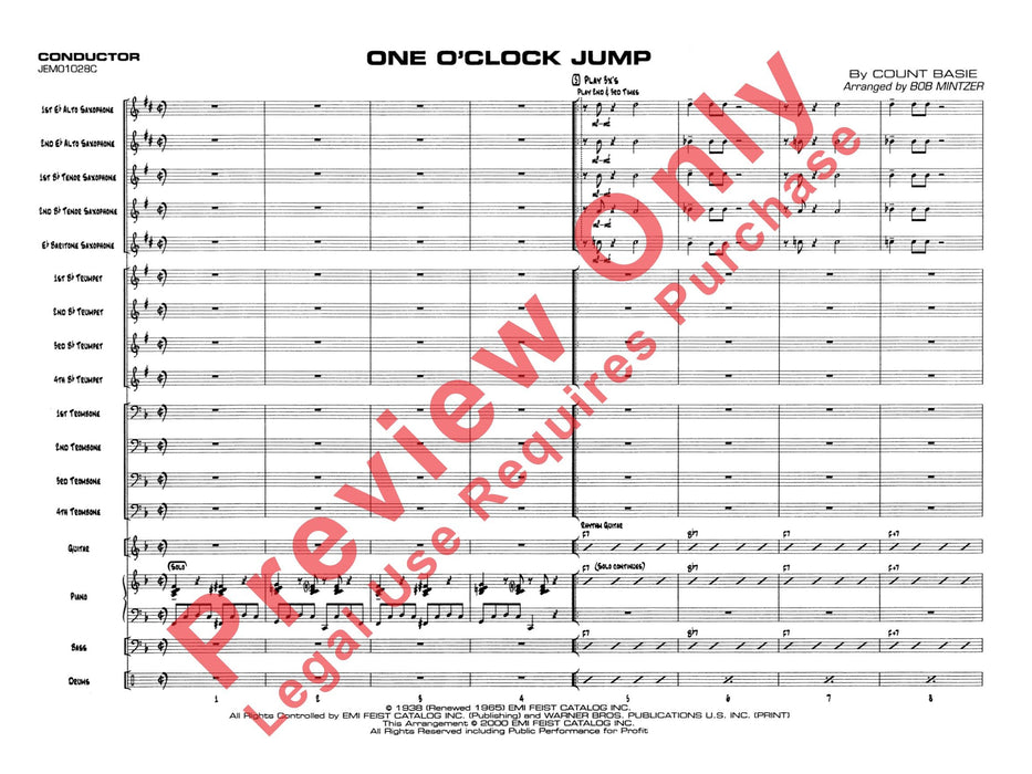 One O'Clock Jump | 小雅音樂 Hsiaoya Music