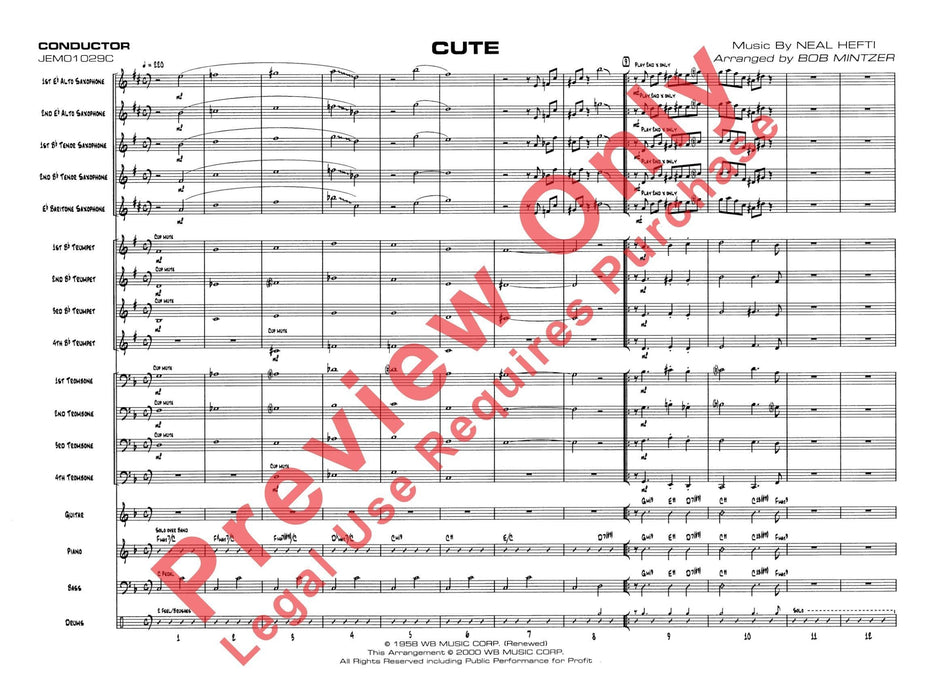 Cute 總譜 | 小雅音樂 Hsiaoya Music