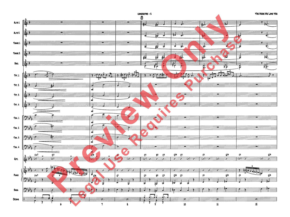 You Made Me Love You (I Didn't Want to Do It) 總譜 | 小雅音樂 Hsiaoya Music