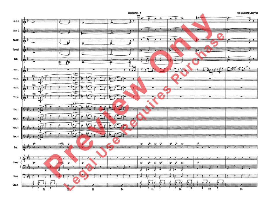 You Made Me Love You (I Didn't Want to Do It) 總譜 | 小雅音樂 Hsiaoya Music