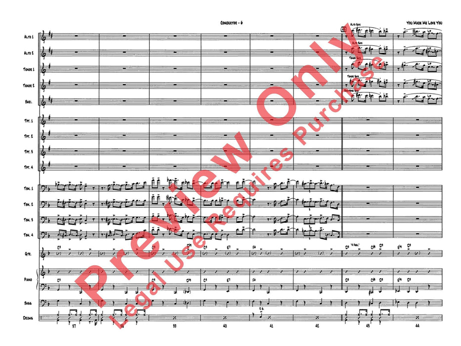 You Made Me Love You (I Didn't Want to Do It) 總譜 | 小雅音樂 Hsiaoya Music