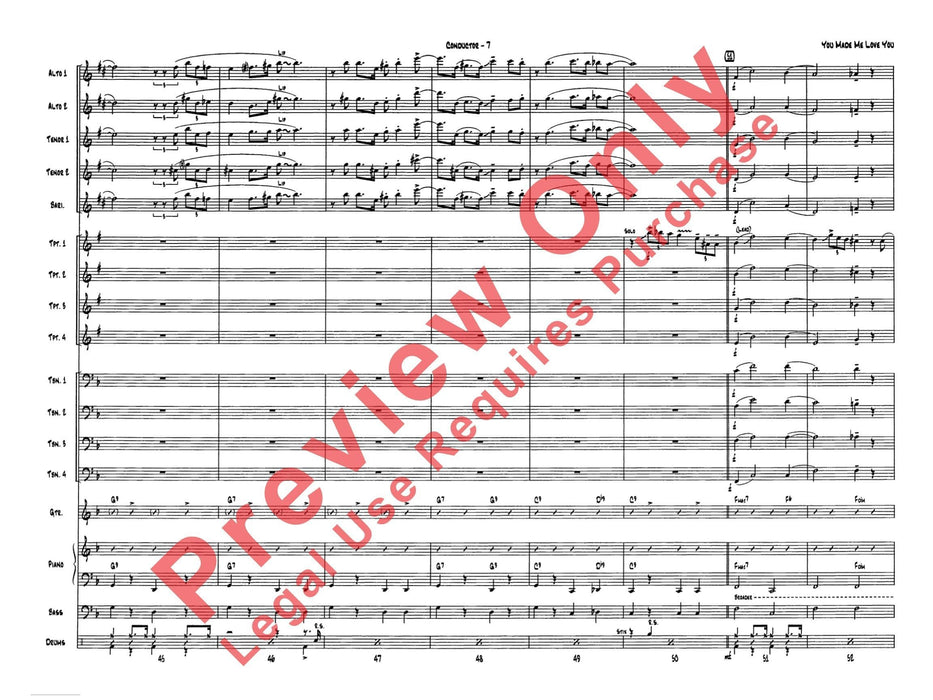 You Made Me Love You (I Didn't Want to Do It) 總譜 | 小雅音樂 Hsiaoya Music