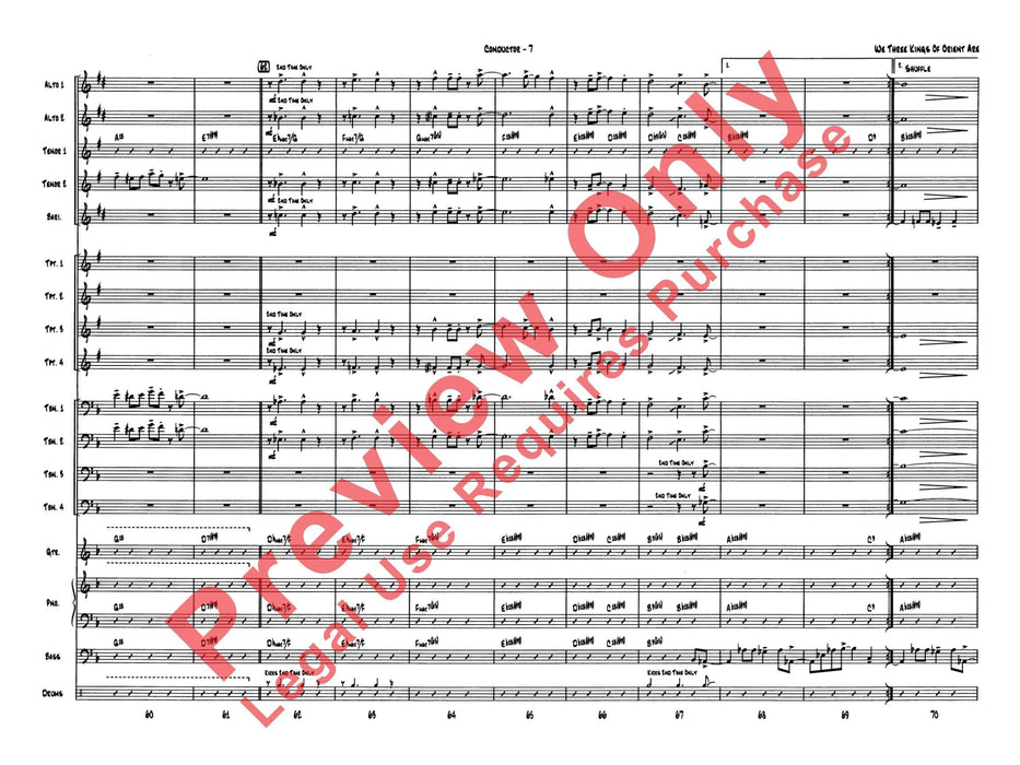 We Three Kings of Orient Are 總譜 | 小雅音樂 Hsiaoya Music