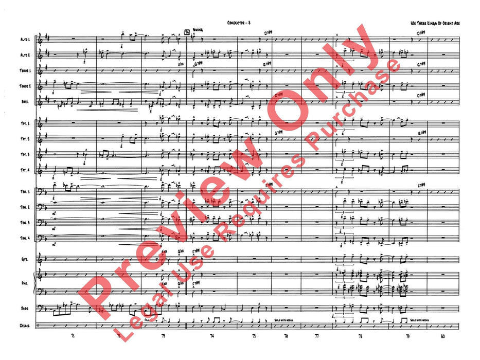 We Three Kings of Orient Are 總譜 | 小雅音樂 Hsiaoya Music