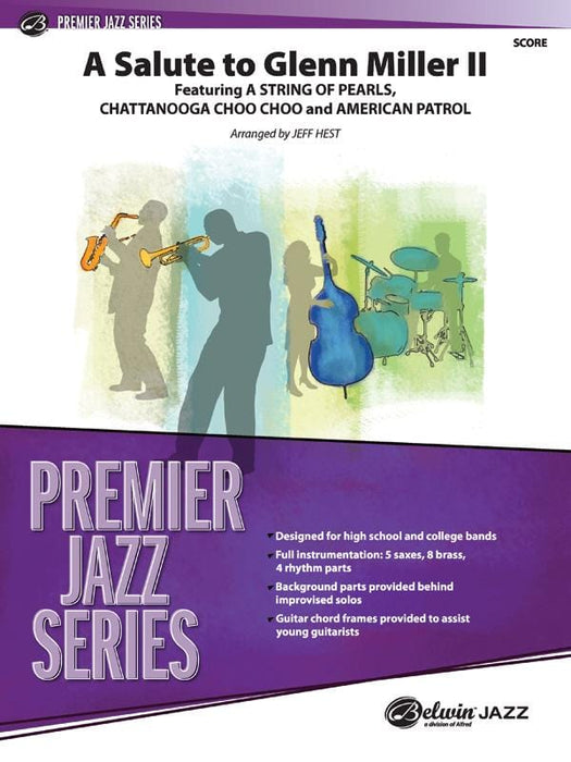 A Salute to Glenn Miller II Featuring: A String of Pearls / Chattanooga Choo Choo / American Patrol 弦樂 總譜 | 小雅音樂 Hsiaoya Music