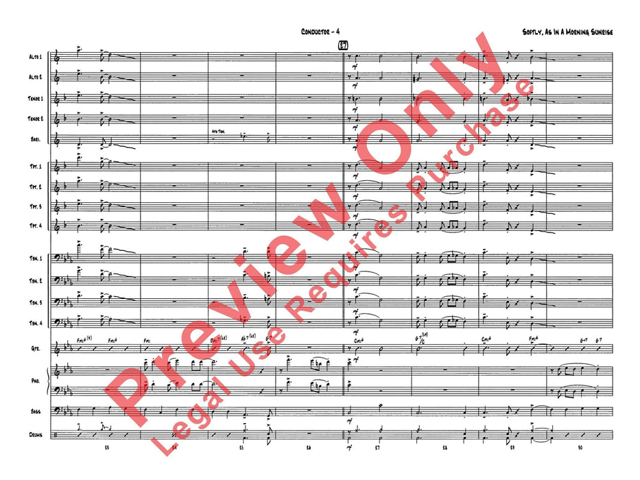 Softly, As in a Morning Sunrise 總譜 | 小雅音樂 Hsiaoya Music