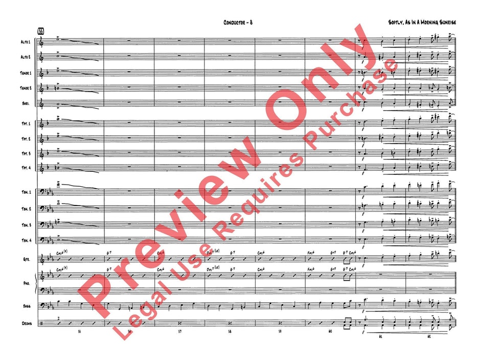 Softly, As in a Morning Sunrise 總譜 | 小雅音樂 Hsiaoya Music