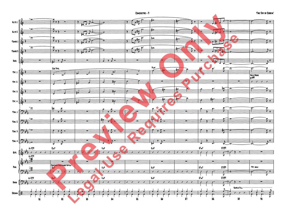 The Joy of Cookin' 總譜 | 小雅音樂 Hsiaoya Music