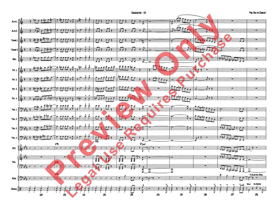 The Joy of Cookin' 總譜 | 小雅音樂 Hsiaoya Music