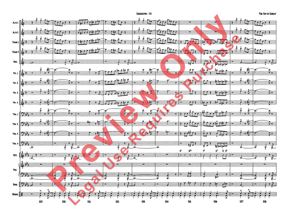 The Joy of Cookin' 總譜 | 小雅音樂 Hsiaoya Music