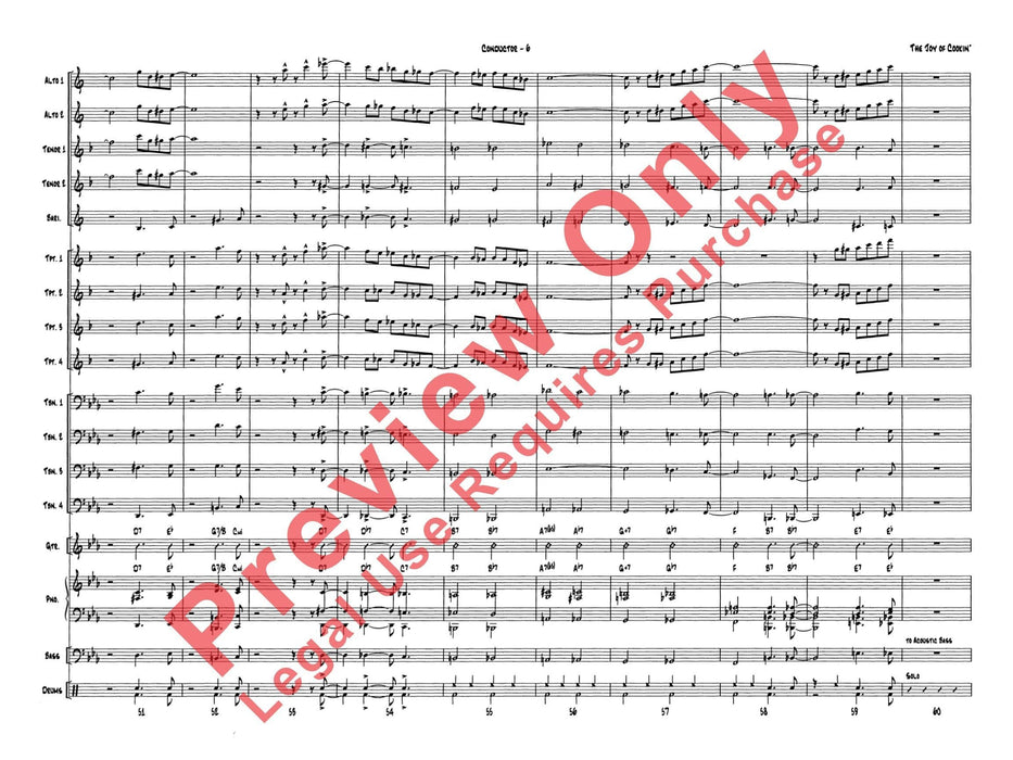 The Joy of Cookin' 總譜 | 小雅音樂 Hsiaoya Music