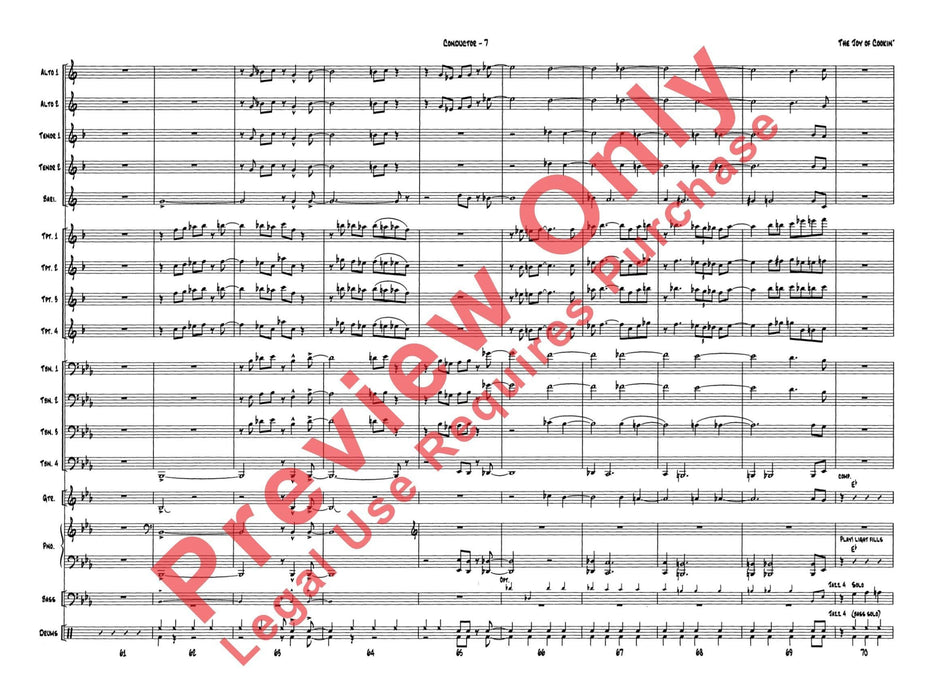 The Joy of Cookin' 總譜 | 小雅音樂 Hsiaoya Music