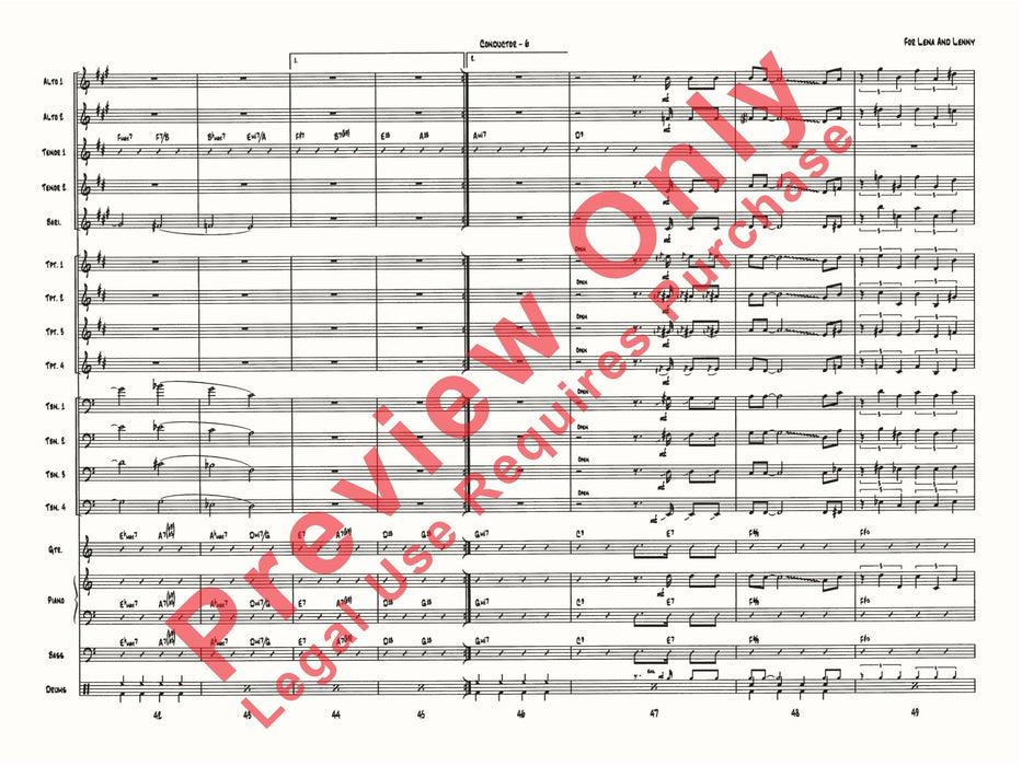 For Lena and Lenny 總譜 | 小雅音樂 Hsiaoya Music