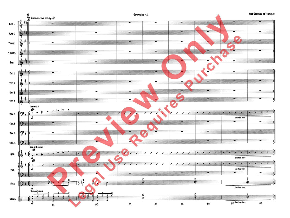 Two Seconds to Midnight 總譜 | 小雅音樂 Hsiaoya Music