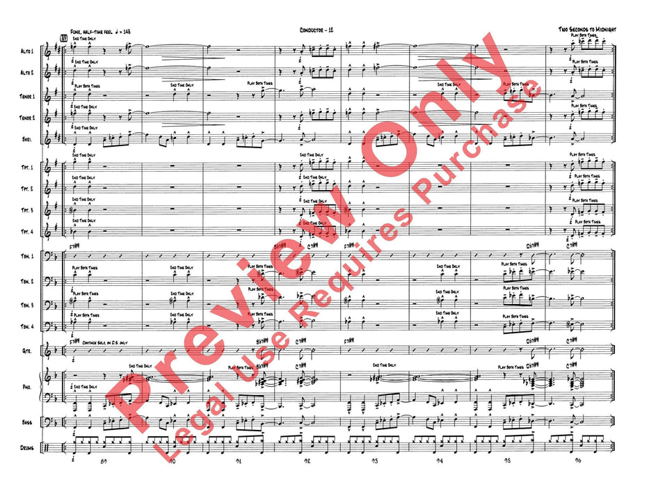 Two Seconds to Midnight 總譜 | 小雅音樂 Hsiaoya Music