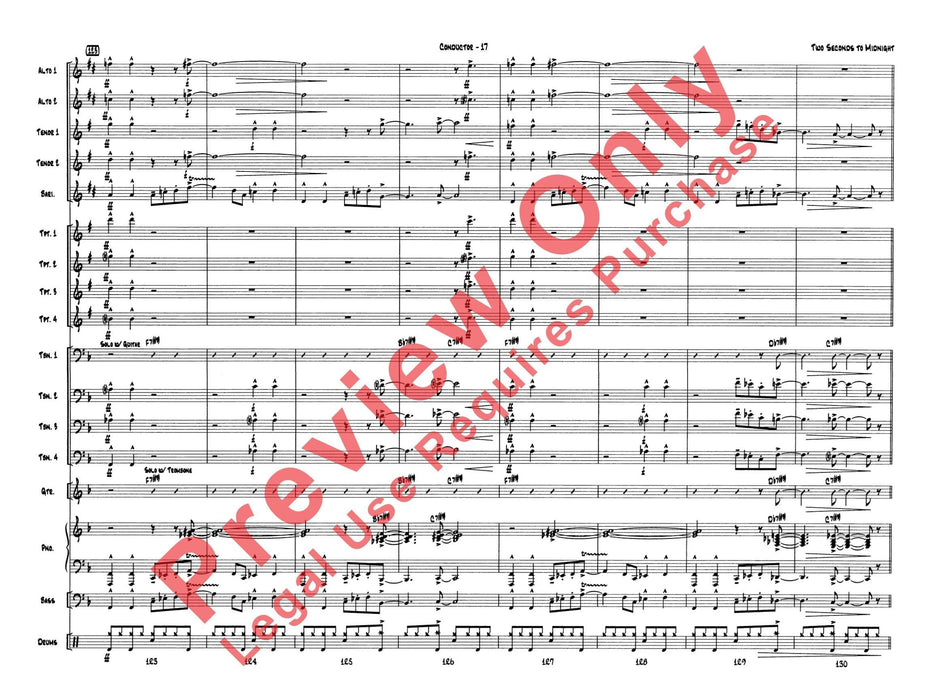 Two Seconds to Midnight 總譜 | 小雅音樂 Hsiaoya Music