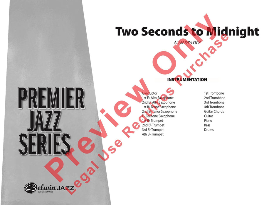 Two Seconds to Midnight 總譜 | 小雅音樂 Hsiaoya Music