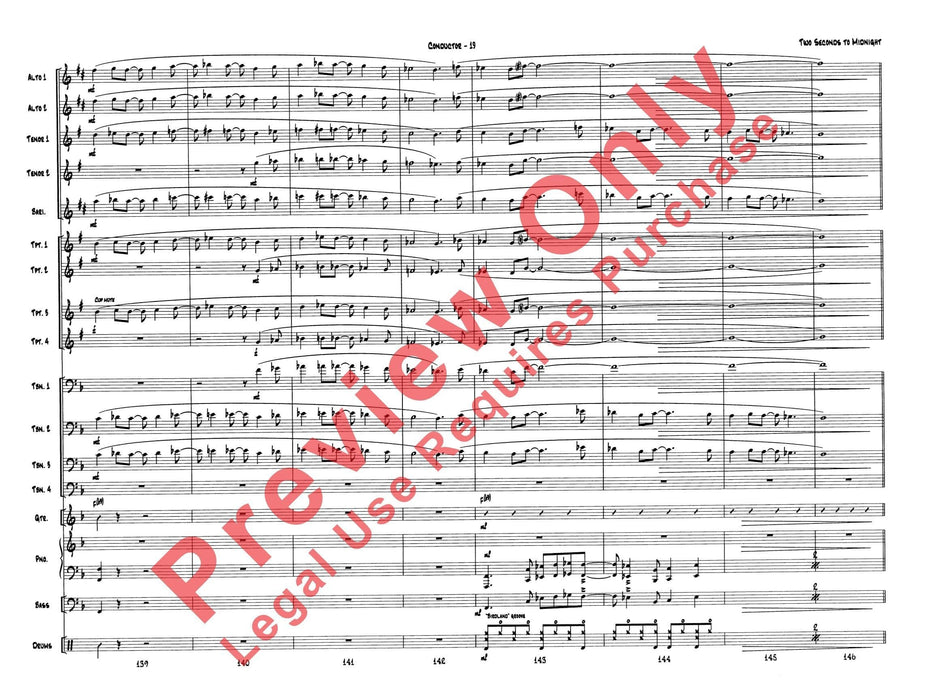 Two Seconds to Midnight 總譜 | 小雅音樂 Hsiaoya Music