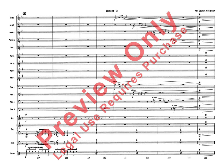 Two Seconds to Midnight 總譜 | 小雅音樂 Hsiaoya Music