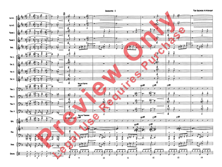 Two Seconds to Midnight 總譜 | 小雅音樂 Hsiaoya Music