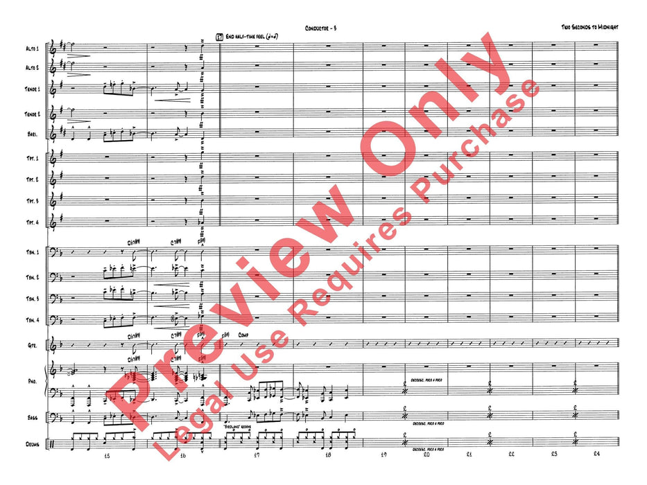 Two Seconds to Midnight 總譜 | 小雅音樂 Hsiaoya Music