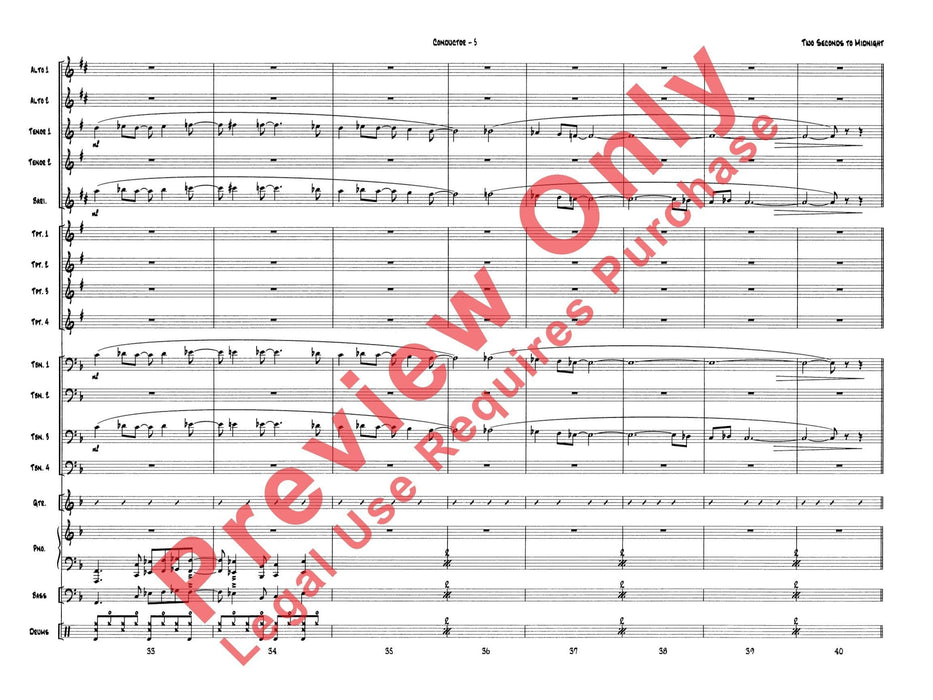 Two Seconds to Midnight 總譜 | 小雅音樂 Hsiaoya Music