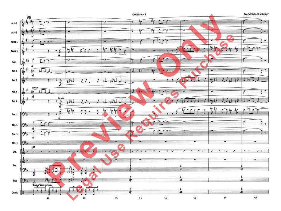 Two Seconds to Midnight 總譜 | 小雅音樂 Hsiaoya Music
