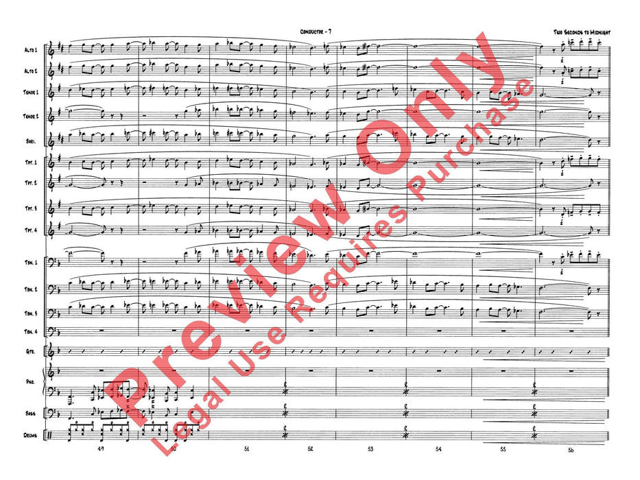 Two Seconds to Midnight 總譜 | 小雅音樂 Hsiaoya Music