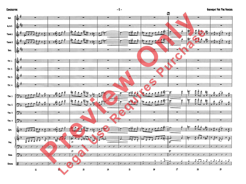 Swingin' for the Fences 總譜 | 小雅音樂 Hsiaoya Music