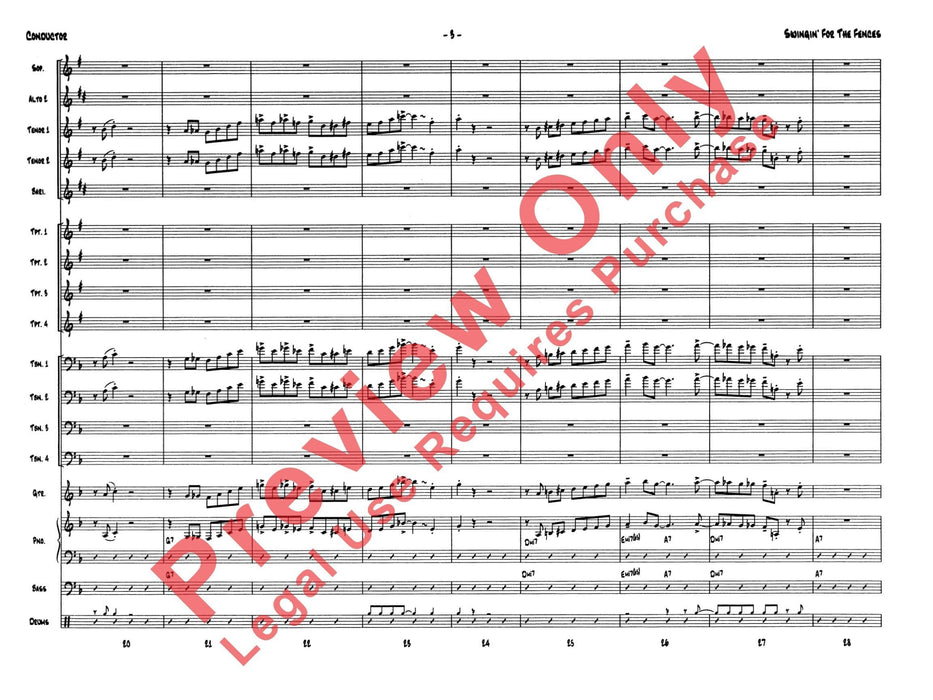 Swingin' for the Fences 總譜 | 小雅音樂 Hsiaoya Music