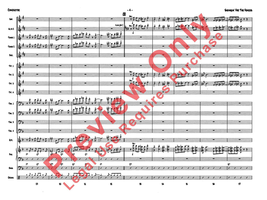 Swingin' for the Fences 總譜 | 小雅音樂 Hsiaoya Music