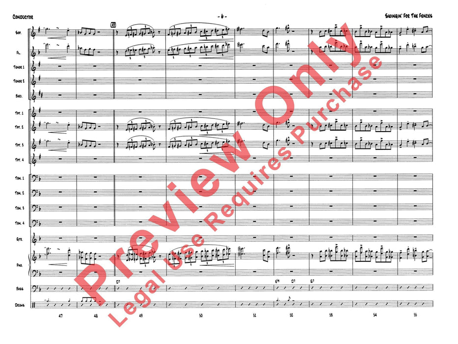 Swingin' for the Fences 總譜 | 小雅音樂 Hsiaoya Music