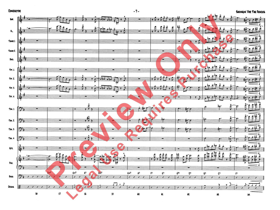 Swingin' for the Fences 總譜 | 小雅音樂 Hsiaoya Music