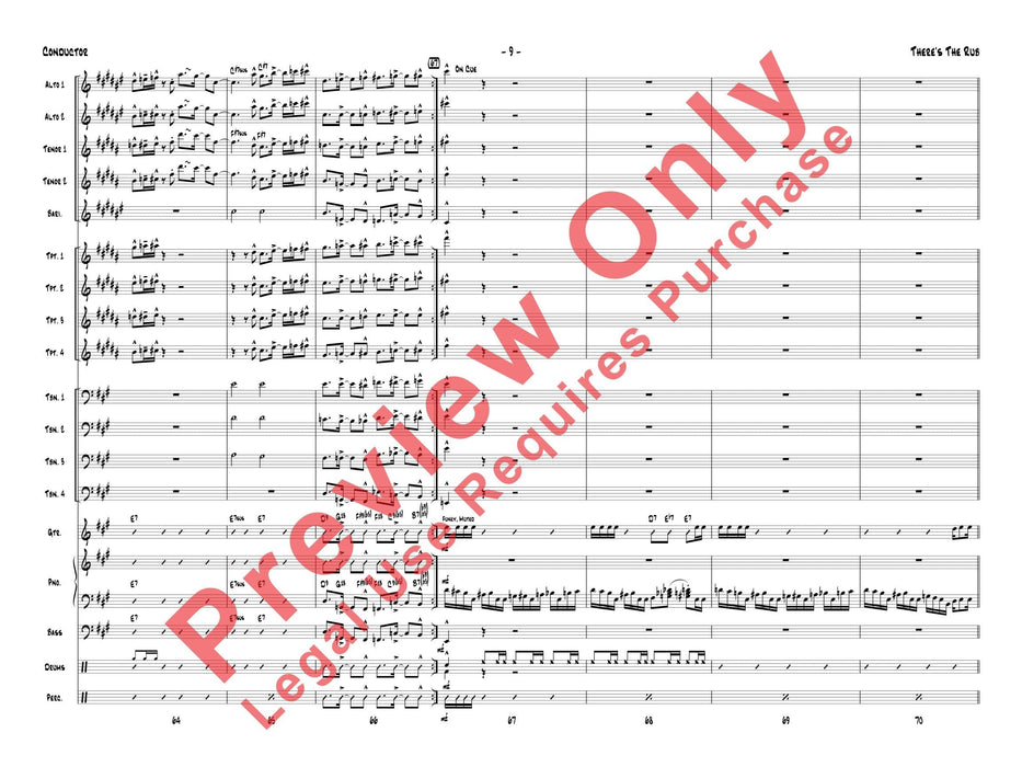 There's the Rub 總譜 | 小雅音樂 Hsiaoya Music