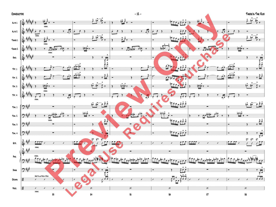 There's the Rub 總譜 | 小雅音樂 Hsiaoya Music