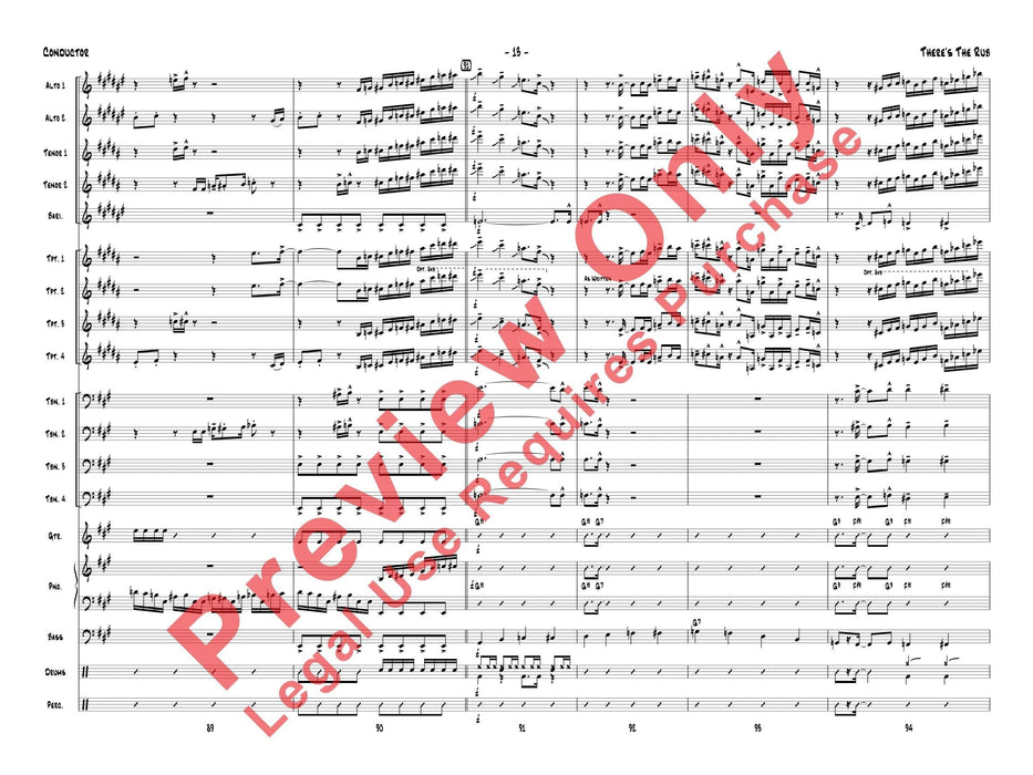 There's the Rub 總譜 | 小雅音樂 Hsiaoya Music