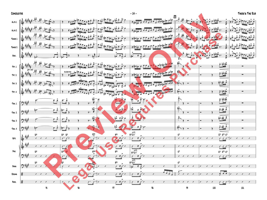 There's the Rub 總譜 | 小雅音樂 Hsiaoya Music