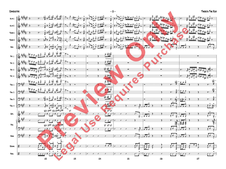 There's the Rub 總譜 | 小雅音樂 Hsiaoya Music